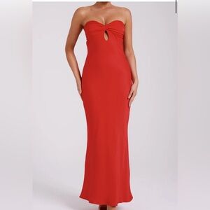 Brand new Meshki red strapless dress!